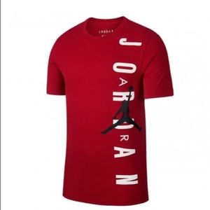AIR JORDAN JSW HBR VERTICAL RED TEE NWT